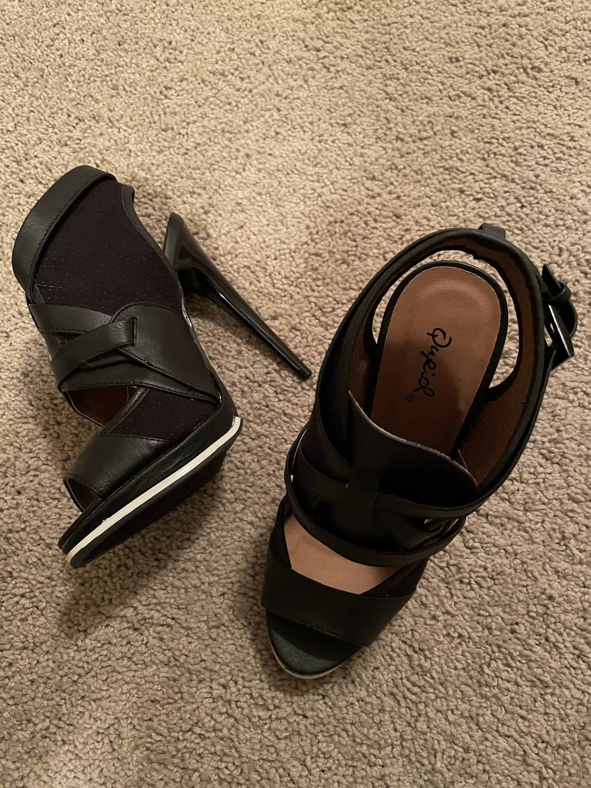 Black strappy heels – Shop Bryci – Memorabilia, Merch, and Original Artwork