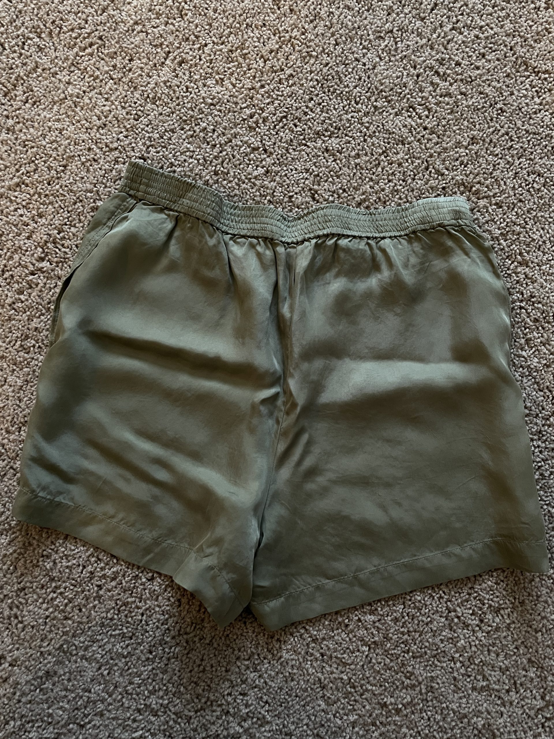 Green silky shorts – Shop Bryci – Memorabilia, Merch, and Original Artwork